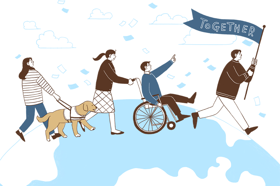 VISION 일러스트레이션